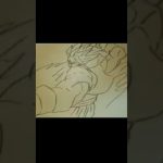 【ドラゴンボール】パラパラ漫画でゴジータvsブロリーパラパラ漫画で描いてみた！！#ドラゴンボール #ゴジータ #ブロリー #パラパラ漫画