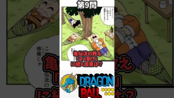 【ドラゴンボール(無印)クイズ!!】全部分かればドラゴンボールマスター!?全10問
