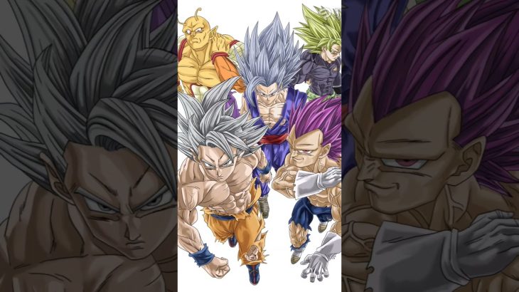 ドラゴンボール超24巻表紙模写イラスト
