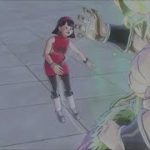 ドラゴンボールゼノバース2　ビーデル（DB超）にブロリー 超サイヤ人 フルパワーの投げ