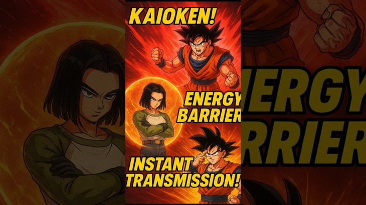 5 Most Useful Techniques In Dragon Ball#dragonball #shorts #anime