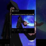 Bro challenge the legendary super Saiyan 💀 #goku #dragonball