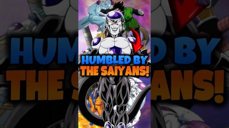 Every Time Frieza Got Humbled By The Saiyans! #frieza #goku #dragonballsuper #anime #shorts