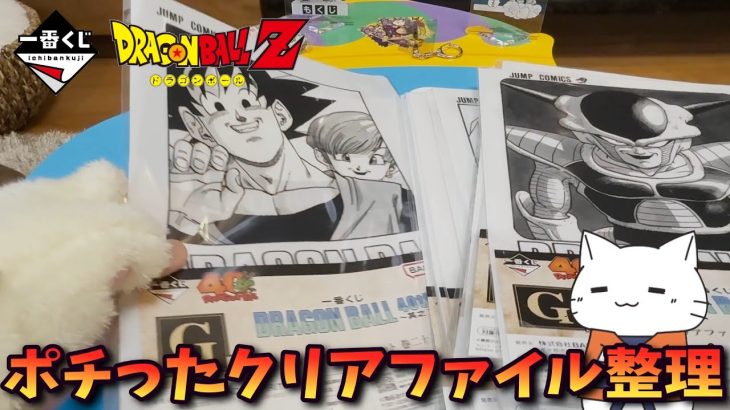 【ドラゴンボール】G賞クリアファイルを整理するだけの動画（一番くじ DRAGON BALL 40th ～其之二～）【Vtuber / 猫実況】