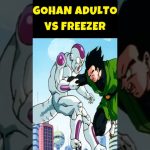 GOHAN ADULTO VS FREEZER DRAGON BALL Z #shorts #dragonball #dragonballsuper #goku #anime