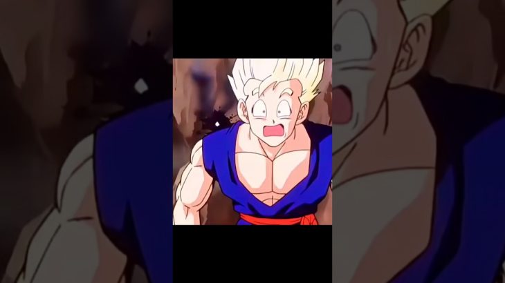 GOHAN se ESPANTA COM a FORÇA de GOTEN 😱🪨🔥 #dragonball #geek #anime #dbz