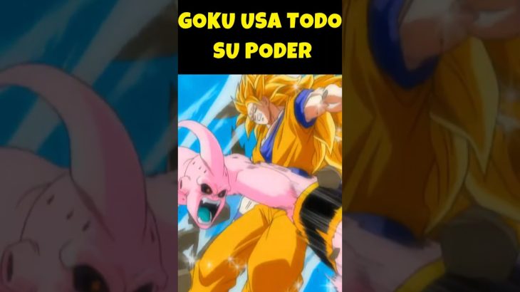GOKU USA TODO SU PODER DRAGON BALL Z #shorts #dragonball #dragonballsuper #goku #anime