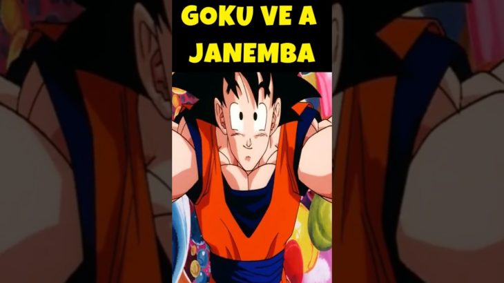 GOKU VE A JANEMBA DRAGON BALL Z #shorts #dragonball #dragonballsuper #goku #anime