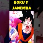 GOKU Y JANEMBA DRAGON BALL Z #shorts #dragonball #dragonballsuper #goku #anime