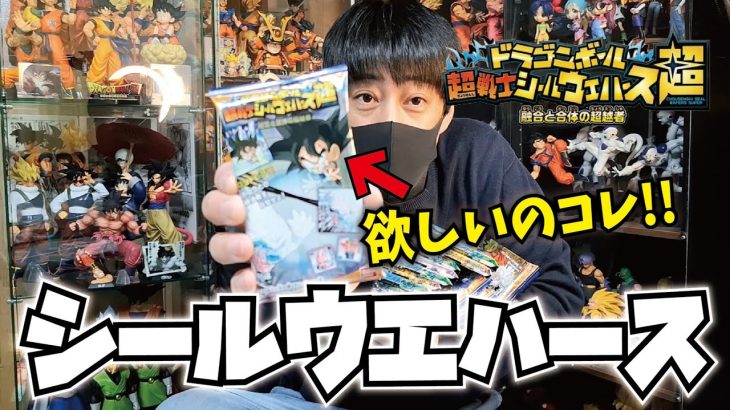 【衝撃】願いは叶うのか!? 激GRを求めて!! ドラゴンボール超 超戦士シールウエハース開封!! 【融合と合体の超越者】 ゴジータ ベジット シークレット #dragonball