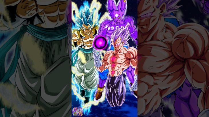 Gogeta VS Beerus & Vegeta #shorts #dbs #goku #dragonball