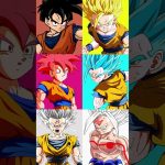 Gohan todas las formas #gohan #cell #gohanssj2 #goku #dragonball #dragonballz #dragonballsuper #dbz