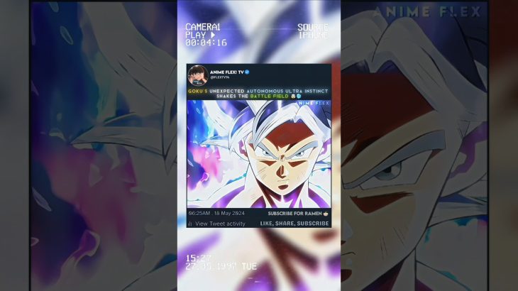 Goku Cooked Jiren 🤯🥶 #dragonball #dragonballz #goku #shorts #amv