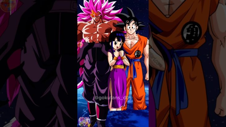 Goku Family VS Xeno Goku Black #shorts #dbs #goku #dragonball