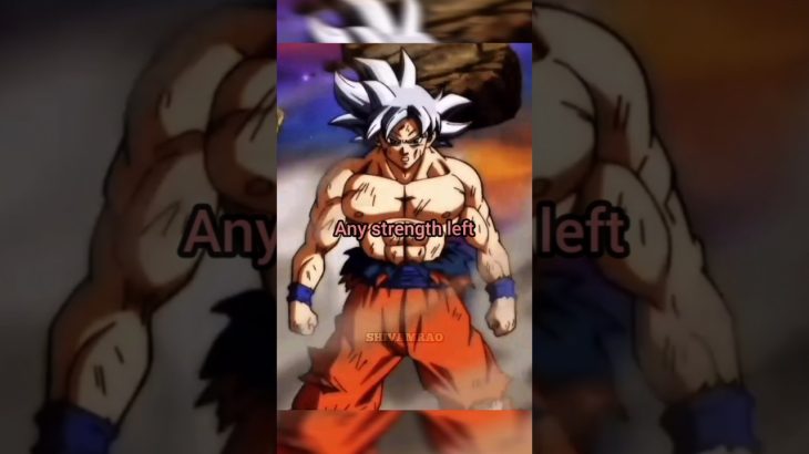 Goku Never Give Up 😤 | #shorts