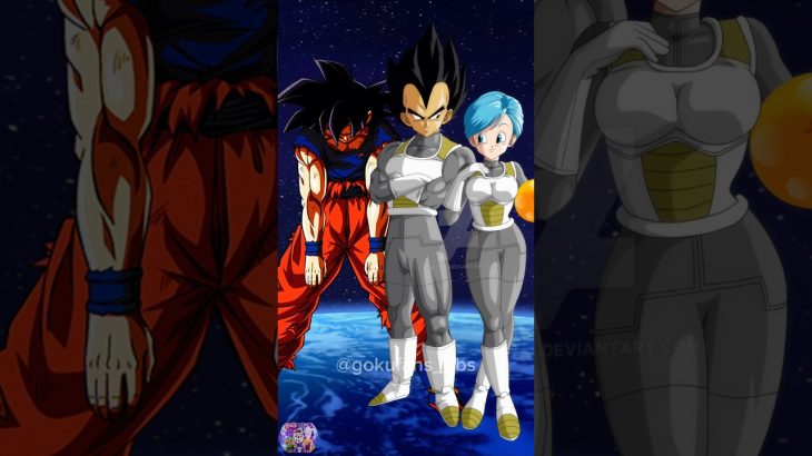 Goku VS Vegeta Family #shorts #dbs #goku #dragonball
