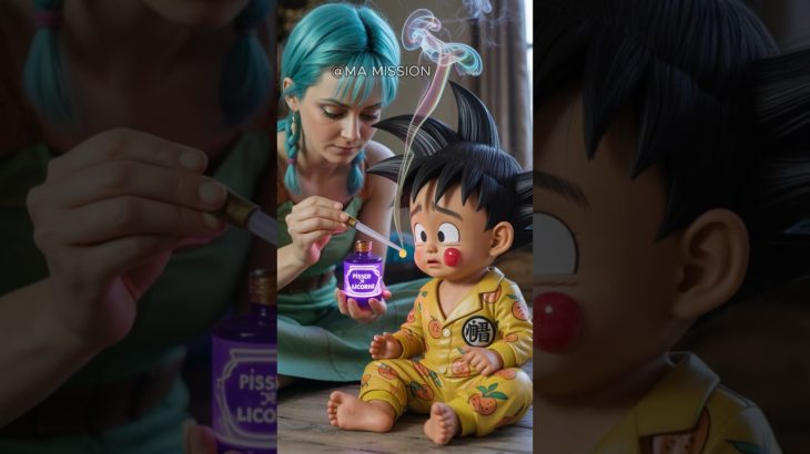 Goku a le plus gros furoncle ! #goku #shortviral #gokufuroncle #funny #dragonball #animation