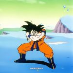 Goku arrives. #dragoball #goku #dbz