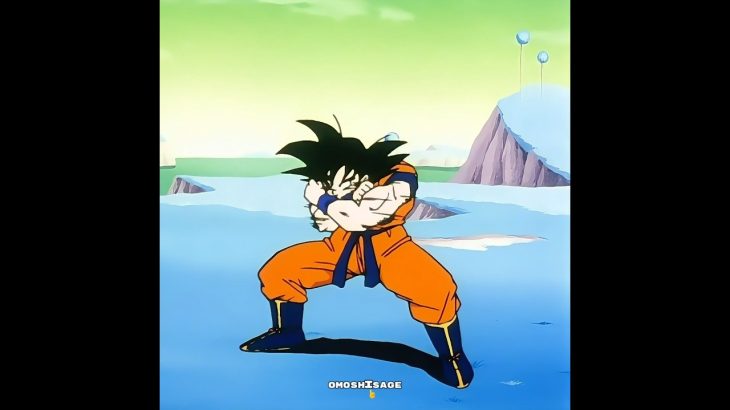 Goku arrives. #dragoball #goku #dbz