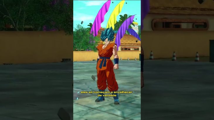 Goku e Vegeta eternamente jovens!? #shorts #vegeta #goku #dbz