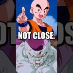 Krillin VS Frieza is NOT Close.