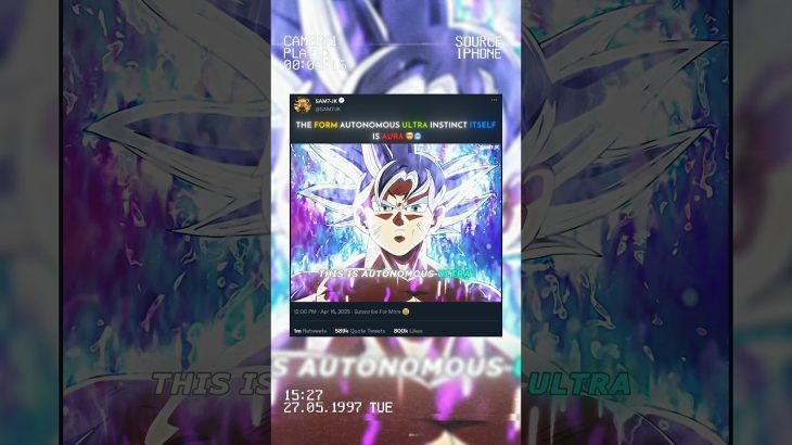 Look At That Briliant Form 🤯🥶 #dragonball #goku #shorts