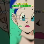 Ranking FUNNIEST Dragon Ball Z Moments 😭 #shorts
