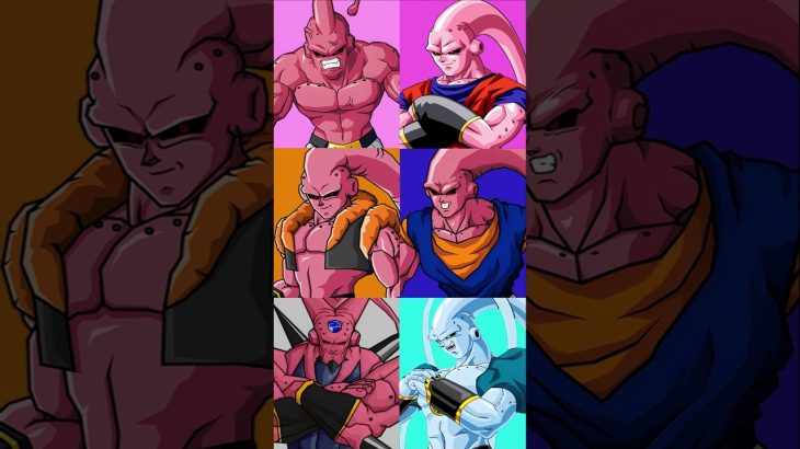 Super Buu todas las formas #super #superbuu #gohan #vegito #goku #dragonball #dragonballz #dbz #dbs