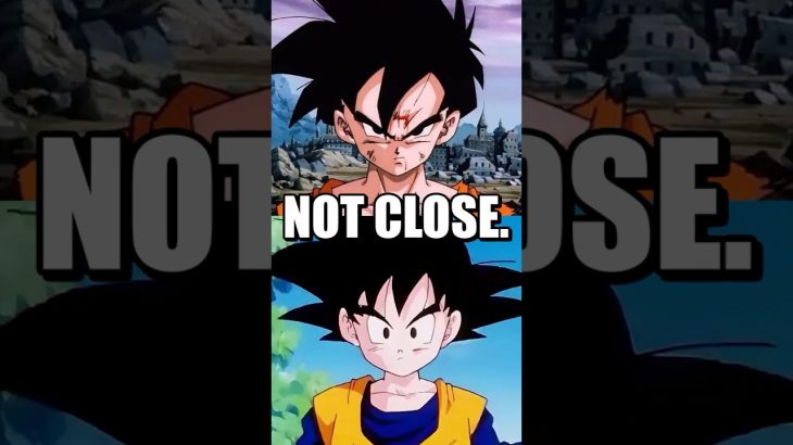 “Teen” Gohan VS Goten is NOT Close.