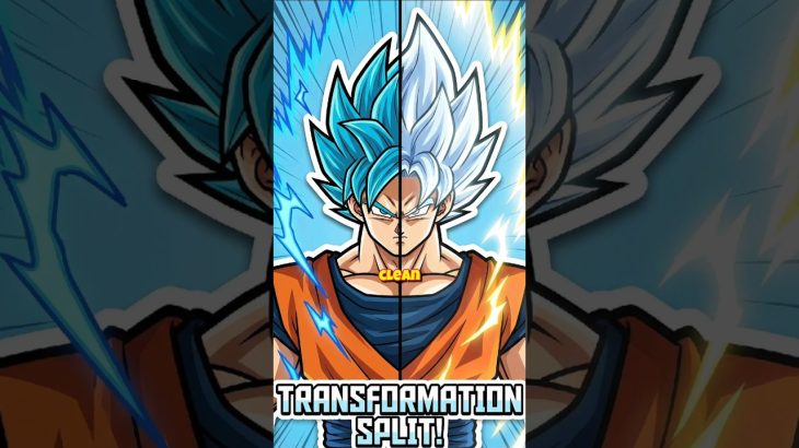 The Original Super Saiyan Blue Design was TOTALLY Different #dragonball #dbz #goku