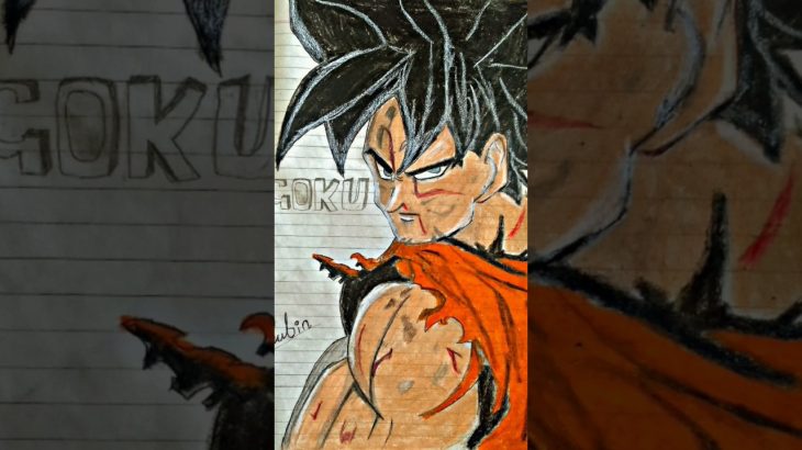 The legendary super saiyan🔥✨#shorts #art #anime #shortvideo #dragonball #goku #drawing