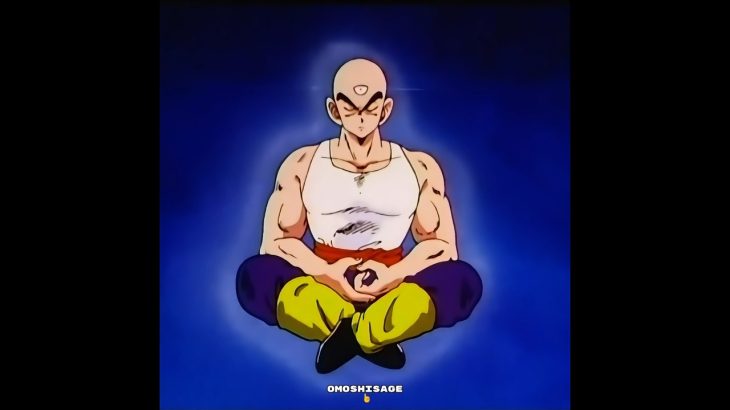 Tien Shinhan Prepares To Face Goku. #dragoball #goku #dbz #dbs
