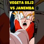 VEGETA SSJ2 VS JANEMBA DRAGON BALL Z #shorts #dragonball #dragonballsuper #goku #anime