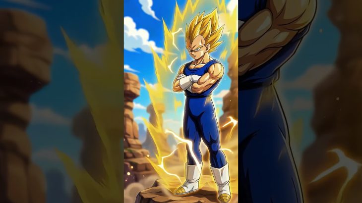 Vegeta: The Prince of Saiyans | Live Wallpaper #livewallpaper #ytshorts #ドラゴンボール #アニメ壁紙 #saiyajin