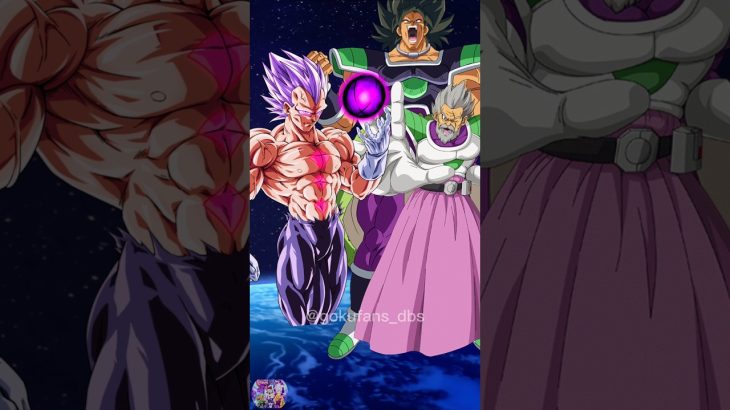 Vegeta VS Broly Family {True Friends} #shorts #dbs #goku #dragonball