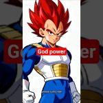 Vegeta super Saiyan god