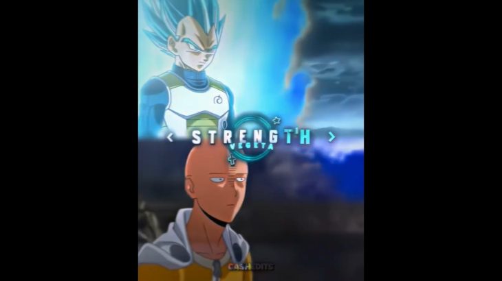 Vegeta vs Saitama | Collab with @BDClashers | #dragonball #animeedit #goku #shorts