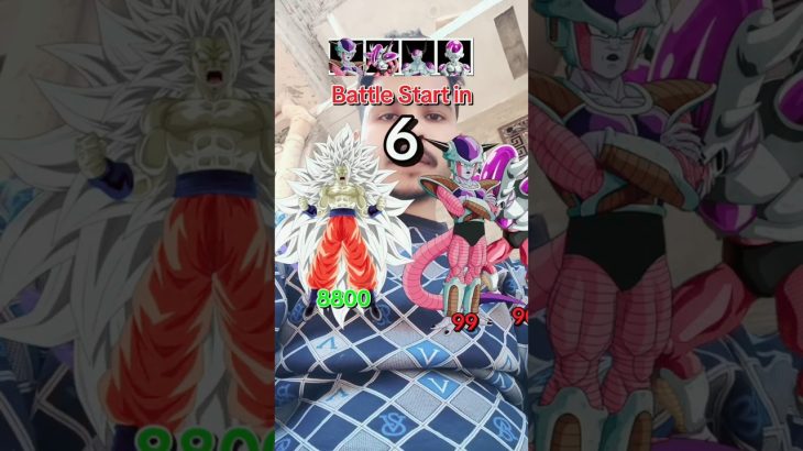 goku vs white frieza 🤯 #dragonballsuper #shortsfeed #goku #dragonball