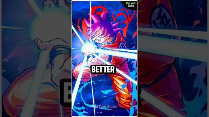 is Super siyan Blue is better than god form? #dragonball #anime #goku