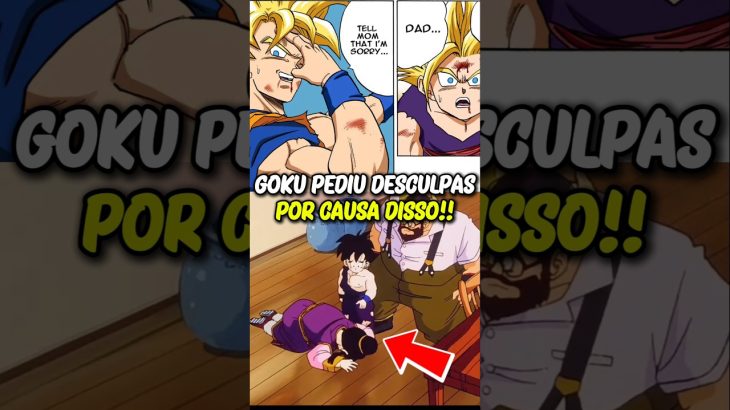 por isso o Goku pediu desculpas 😅 #dragonball #goku #anime