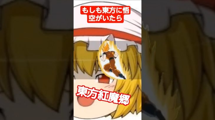 もしも東方紅魔郷に悟空がいたら#悟空#カカロット#孫悟空#ドラゴンボール#東方project #霊夢 #フランドールスカーレット #東方#ゆっくり霊夢#ベジータ#マリオ #ワンピース #アニメ