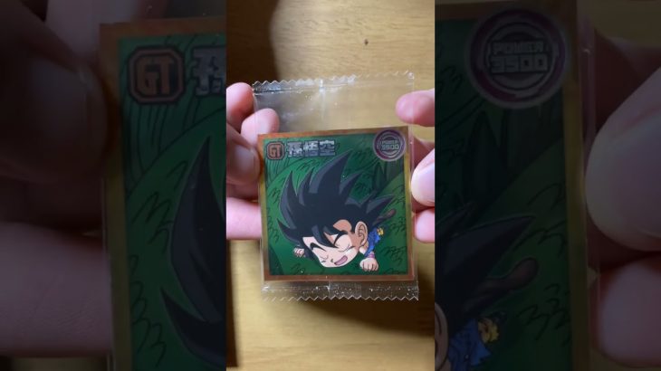 狙いはベジット!ドラゴンボール超戦士シールウエハースを開封!#shorts #dragonball