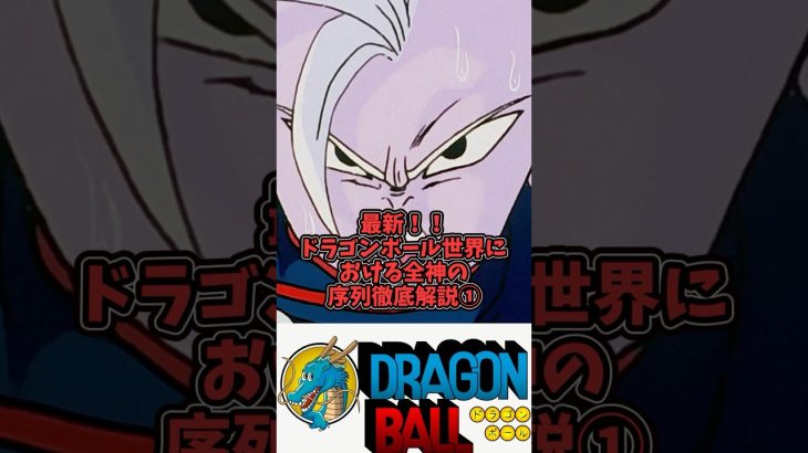 【ドラゴンボール世界における神々の序列①】ドラゴンボール徹底解説