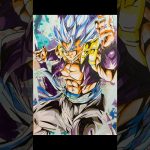 ドラゴンボール超ブロリー、ゴジータブルー模写いたしました！ドラゴンボールレジェンズ。