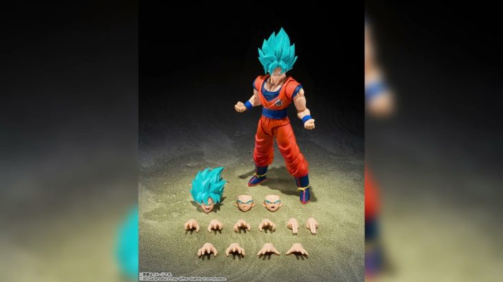 【ドラゴンボール超】超サイヤ人ゴッド超サイヤ人孫悟空〈限界を超えし蒼き力〉を紹介！
