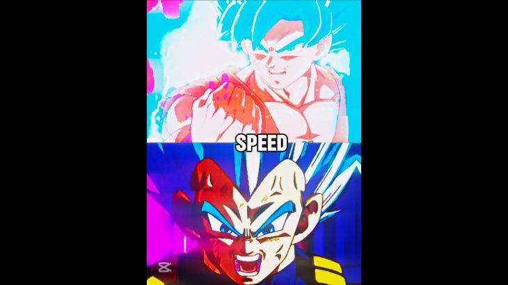 [ドラゴンボール超]悟空vsベジータ #ドラゴンボール #強さ比べ