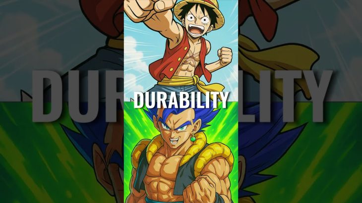 ルフィ vs ベジータ🔥 勝つのはどっち？ #shorts