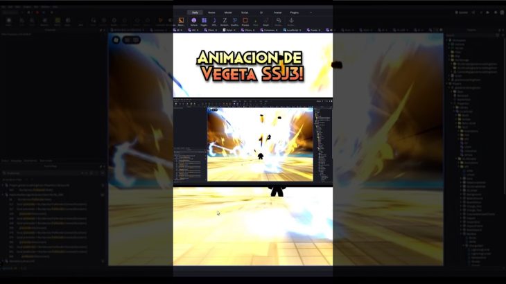 ANIMACION DE VEGETA SSJ3!! | Roblox Dragon Ball Rage #dragonballrage #roblox #dragonball