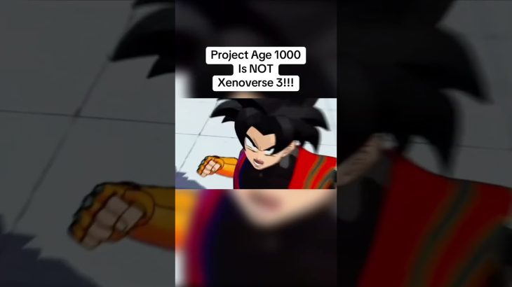 Age 1000 is NOT Xenoverse 3!!! #subscribe #dragonball #dbz #anime #manga