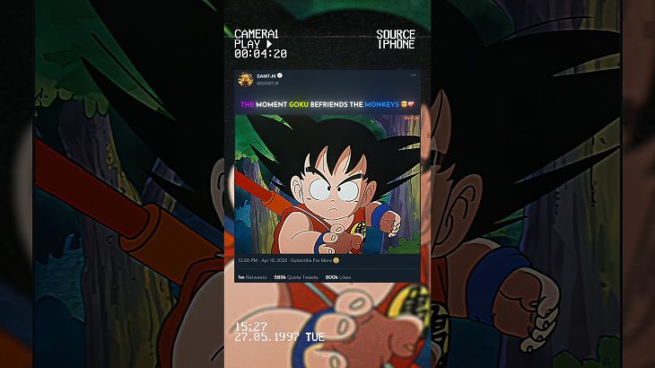 Bro Saves The Monkey 🤯❤️‍🩹 | Dragon Ball Z #dragonball #goku #shorts